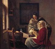 Girl interrupted at her music Johannes Vermeer
